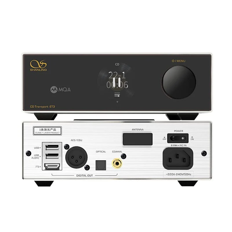 SHANLING ET3 CD Transport Player Full-Featured Digital Turntable - Image 3