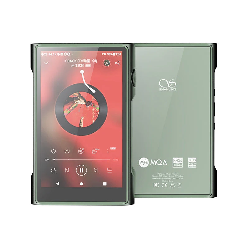 SHANLING M3 Ultra 2*ES9219C DAC 2*RT6863 AMP Bluetooth 5.0 Android 10 HD Player - Image 2