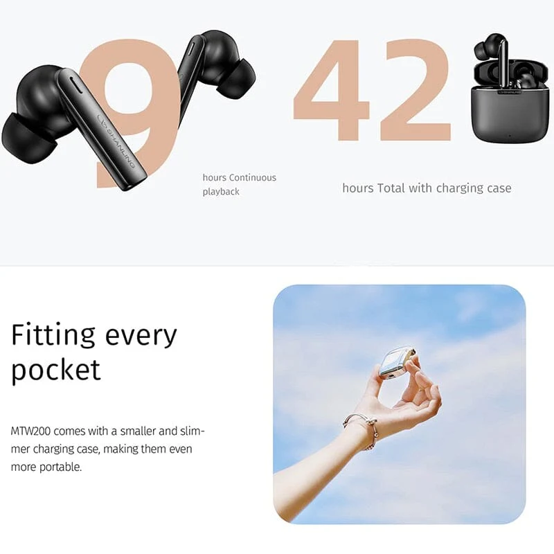 SHANLING MTW200 TWS Ture Wireless Bluetooth 5.2 Earphone 10mm Dynamic Driver IEMs - Image 5
