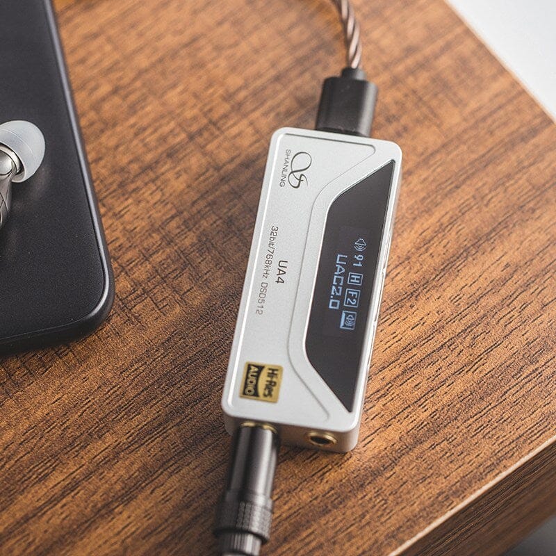 SHANLING UA4 Portable Balanced ES9069Q High-End DAC Chip Headphone AMP - Image 8