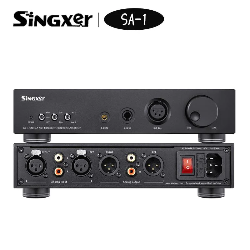 Singxer SA-1 V2 Headphone AMP Fully Balanced Discrete Class A Amp/Preamp