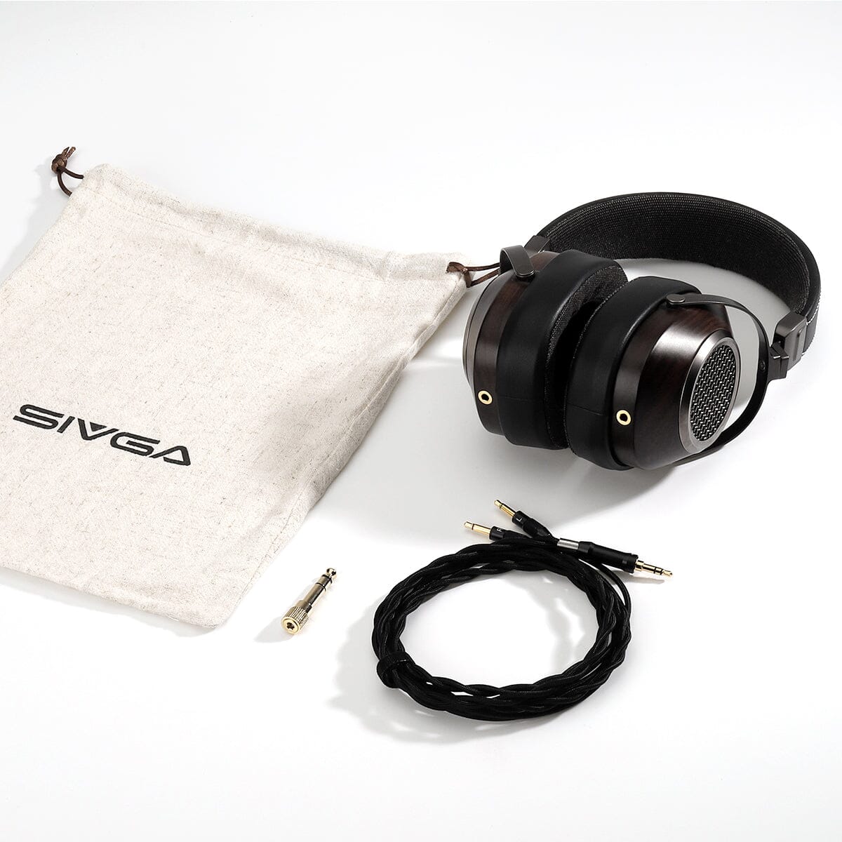 SIVGA ANSER 50mm Dynamic Drivers Open-Back Wood Headphone - Image 2