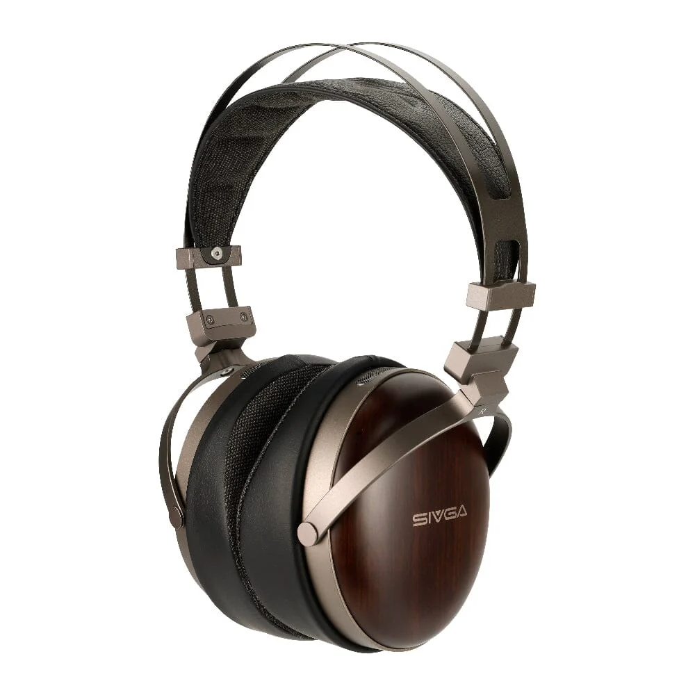 Sivga Peng 50mm Dynamic Driver Closed-Back Wood Headphone - Image 3