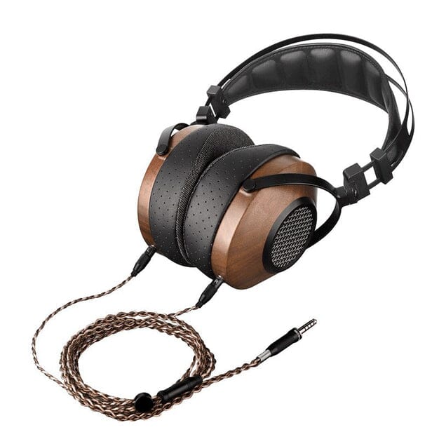 Open Box SIVGA SV023 Open Back Walnut Wooden Dynamic Driver Hi-Fi Headphone - Image 4