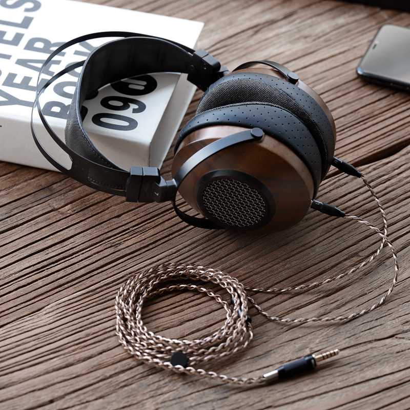 SIVGA SV023 Open Back Walnut Wooden Dynamic Driver Hi-Fi Headphone - Image 5