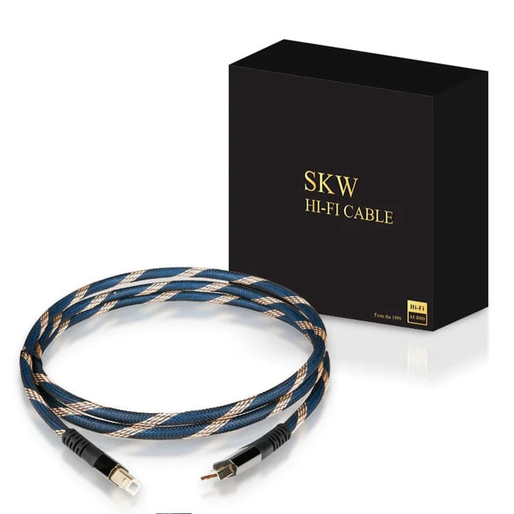 SKW BG-012 USB A-B / A-C HiFi Audio Cable - Image 5