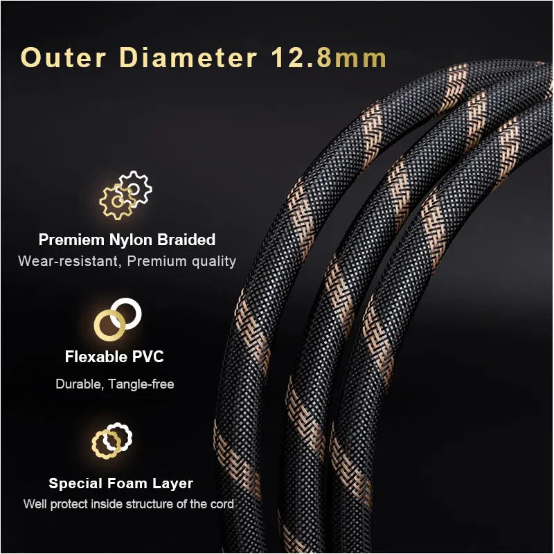 SKW BG04A 2RCA To 2RCA  High-purity Copper Audio Cable - Image 6