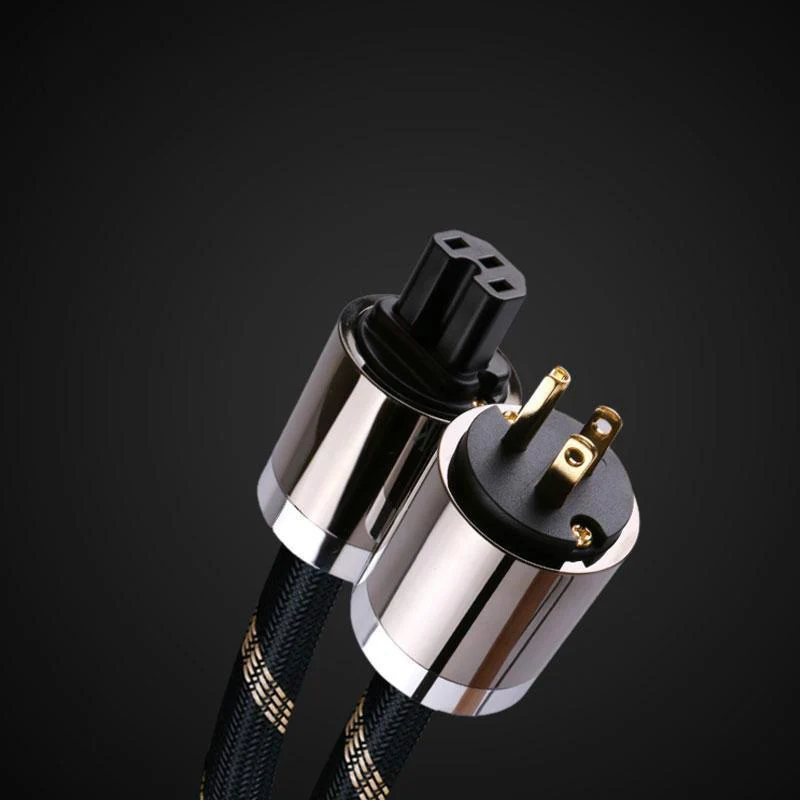 SKW BG-06 HIFI Power Cord With US/EU Type Plug 6N OCC Power Cable - Image 6