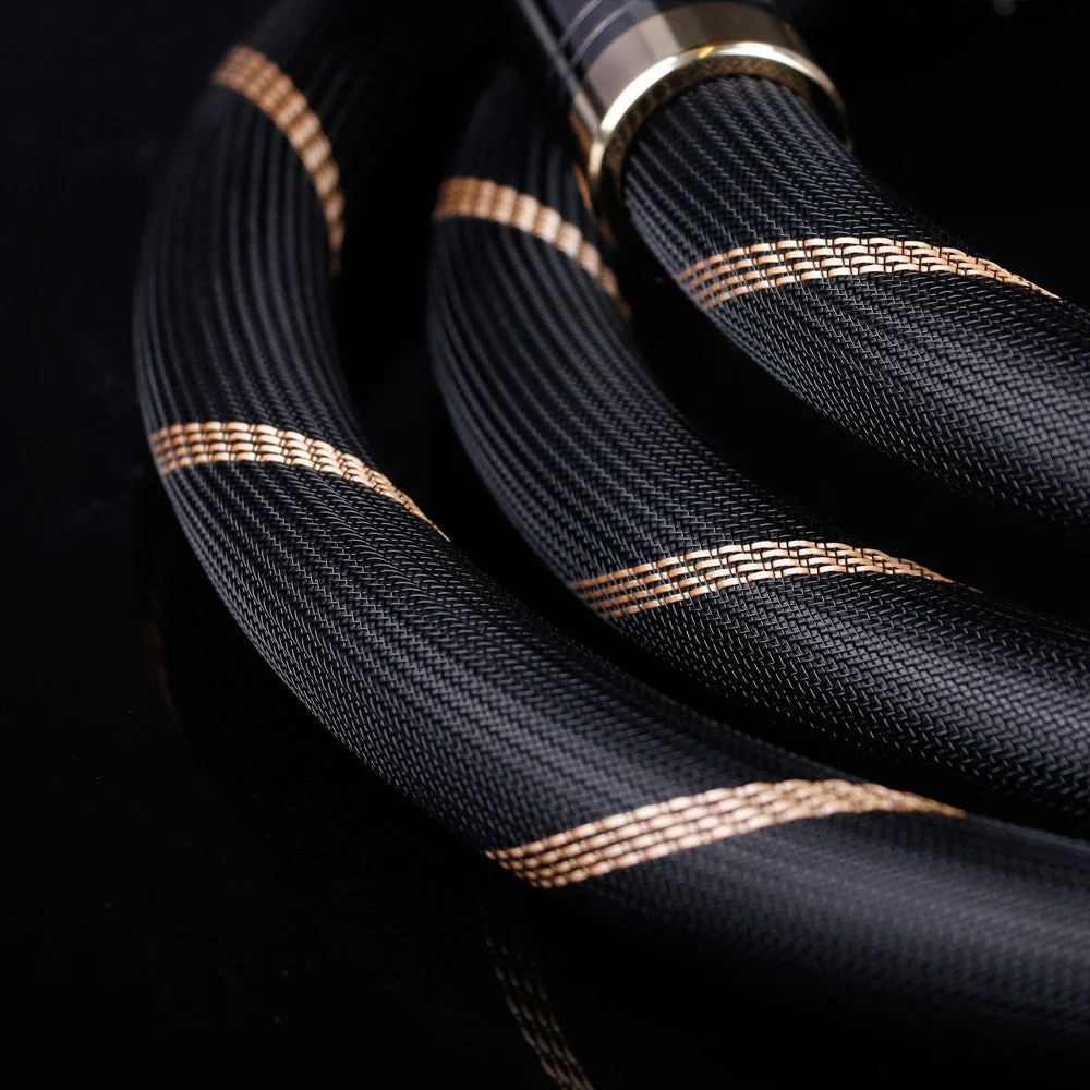 SKW HF-2017 Locking Type Termimal Audiophile HIFI Audio Cable Banana Plug With Lock 6N OCC Copper Cable for Amplifier - Image 5