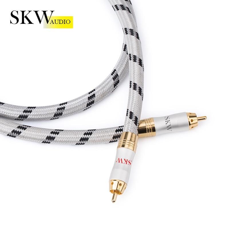 SKW WG-1901 RCA Cable 1RCA to 1RCA/2RCA to 2RCA Audio Cable