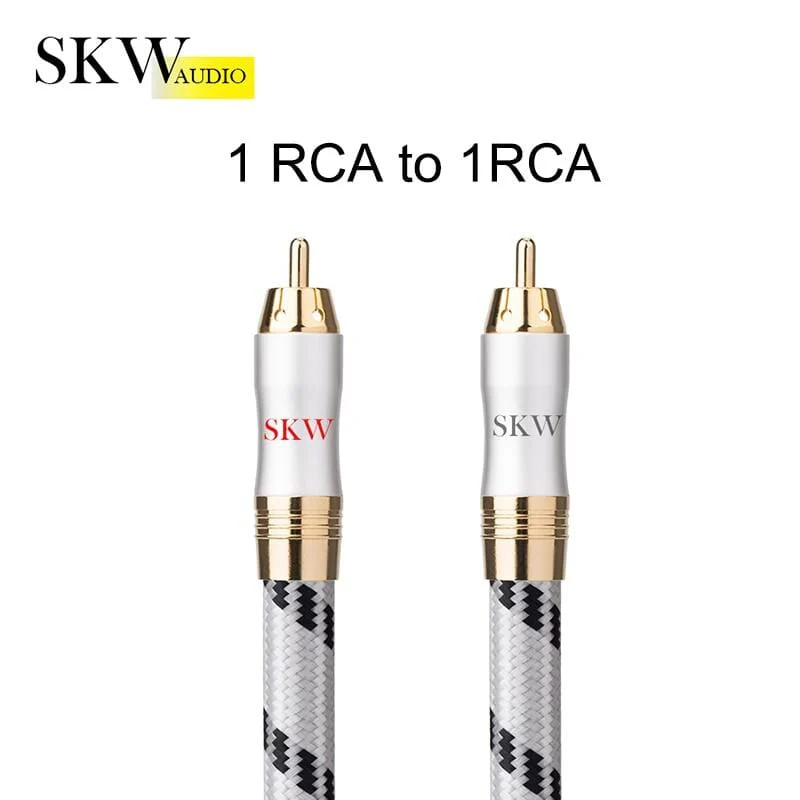 SKW WG-1901 RCA Cable 1RCA to 1RCA/2RCA to 2RCA Audio Cable - Image 4