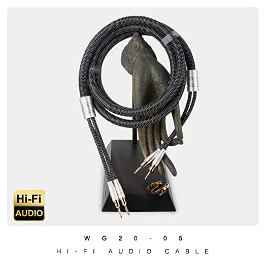 SKW WG20-05 Speaker Cables With Banana Plug For Home Cinema Amplifier Speaker HiFi System - Image 7