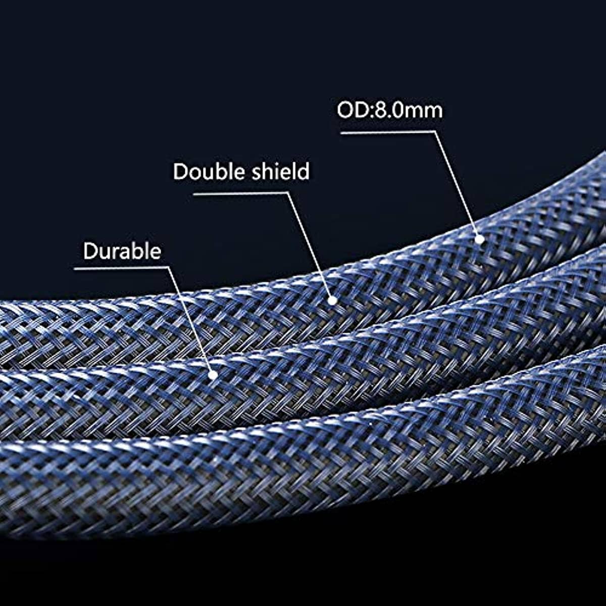 SKW X1901 Single High-Purity Copper Balanced XLR Male to XLR Female 3 PIN Microphone Cable - Image 4