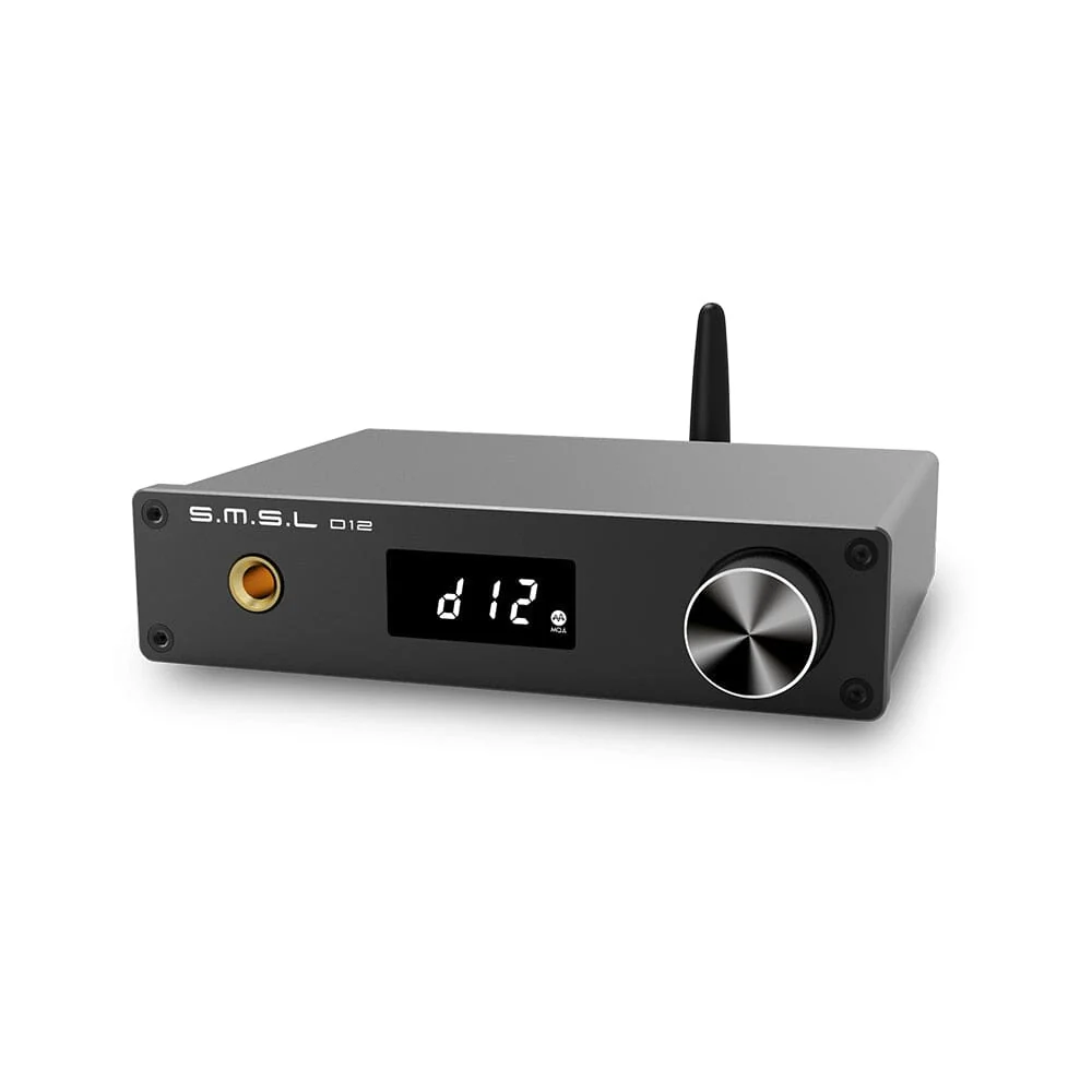 SMSL D12 AK4493S Bluetooth 5.0 USB MQA DAC & Headphone Amplifier - Image 7