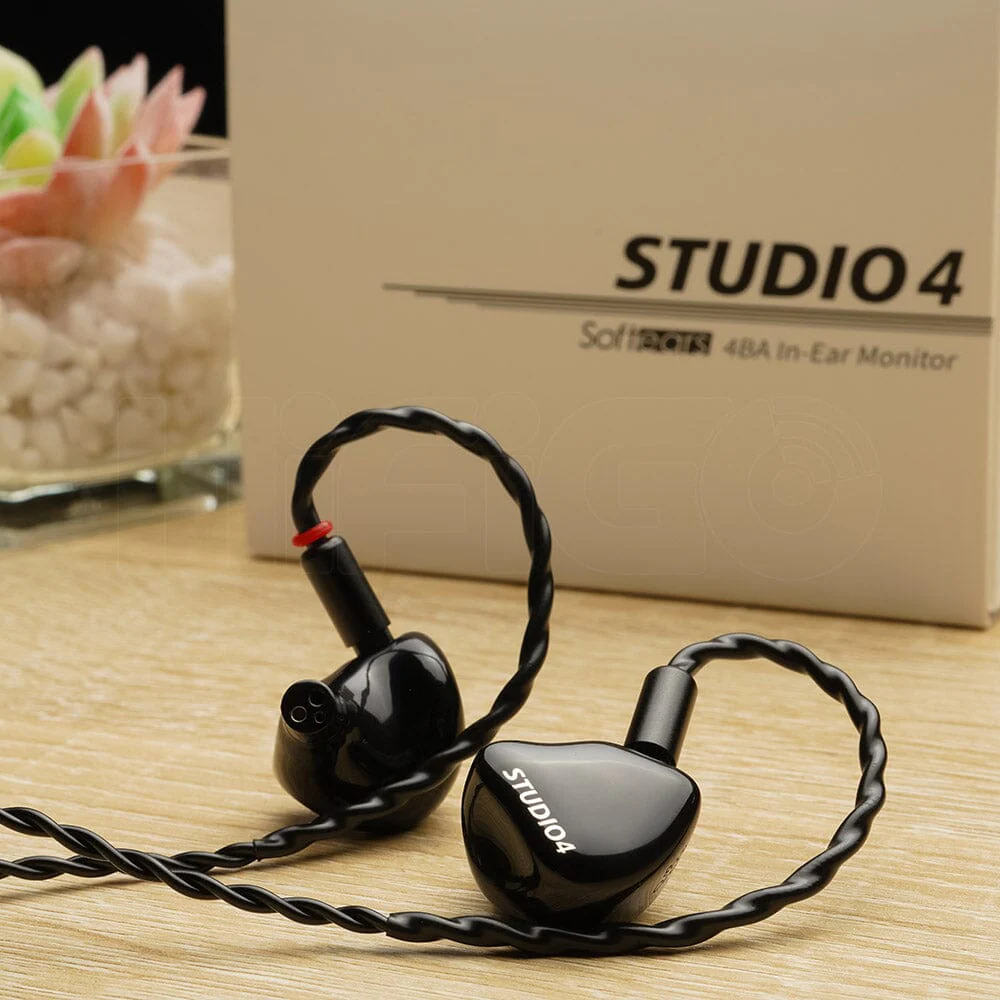 Softears Studio Series Studio4/Studio4 Starry Version 4 BA Drivers In-Ear Monitors - Image 3