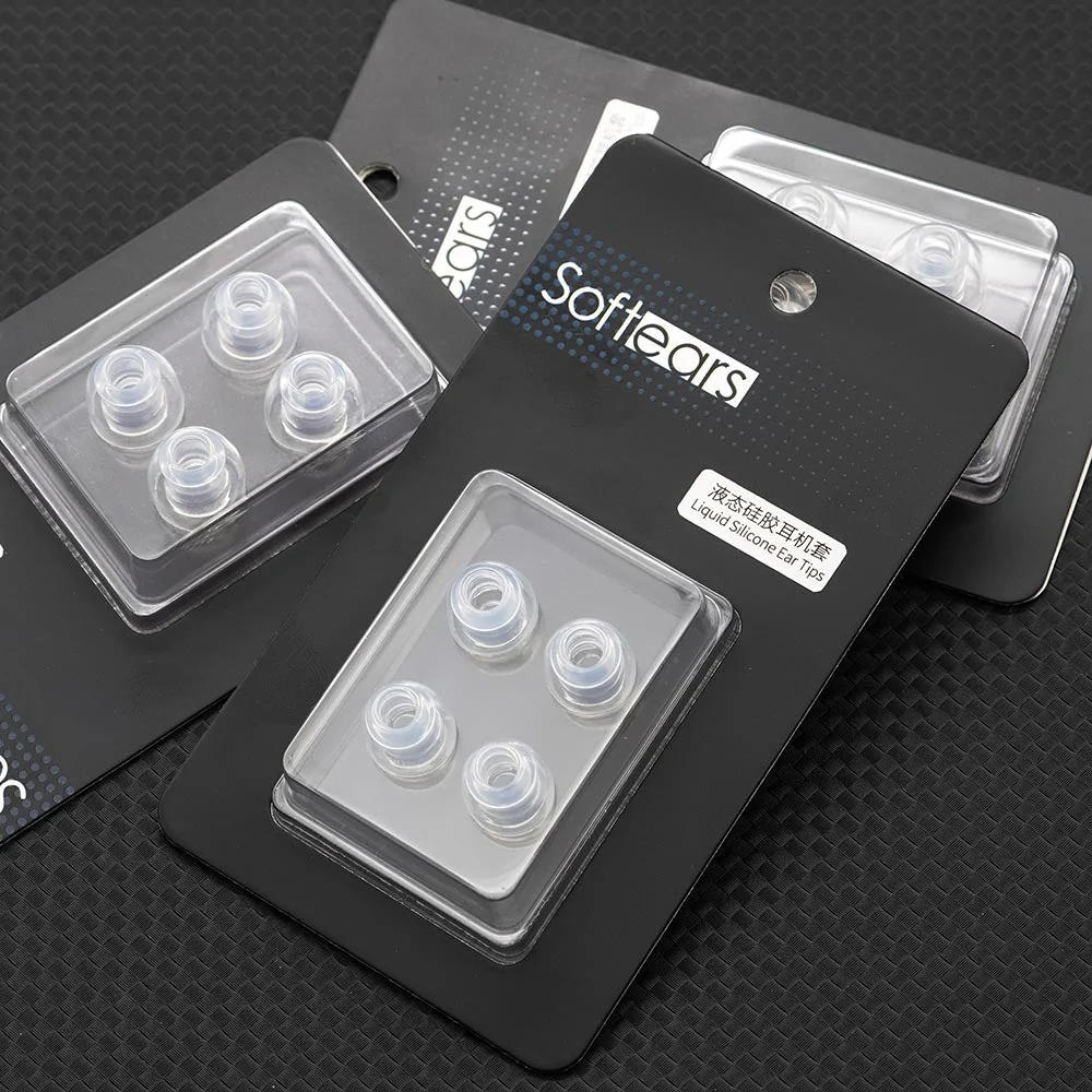 Softears UC New Liquid Silicone Eartips For 4.9-6.5 mm Nozzle