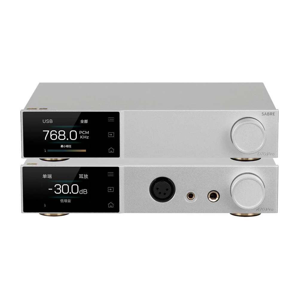 TOPPING A70Pro AMP + D70Pro SABRE DAC + XLR Cable Combo