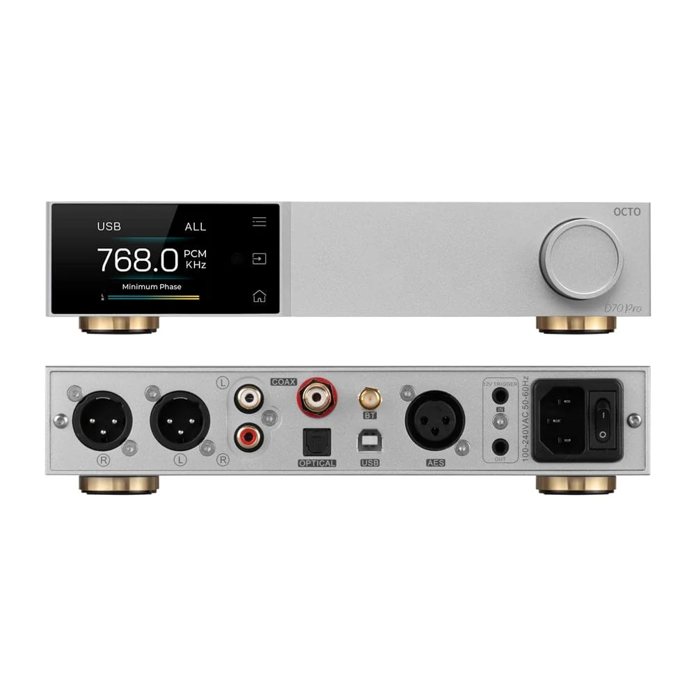 TOPPING D70Pro OCTO 8X CS43198 Bluetooth 5.1 Decorder HiFi DAC - Image 6