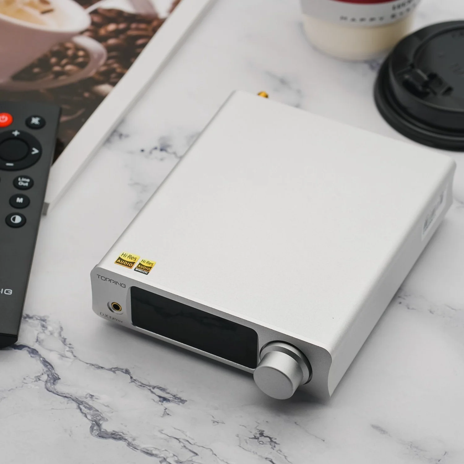 TOPPING DX3pro+ Bluetooth 5.0 DAC & Headphone Amplifier Pre Amplifier - Image 4