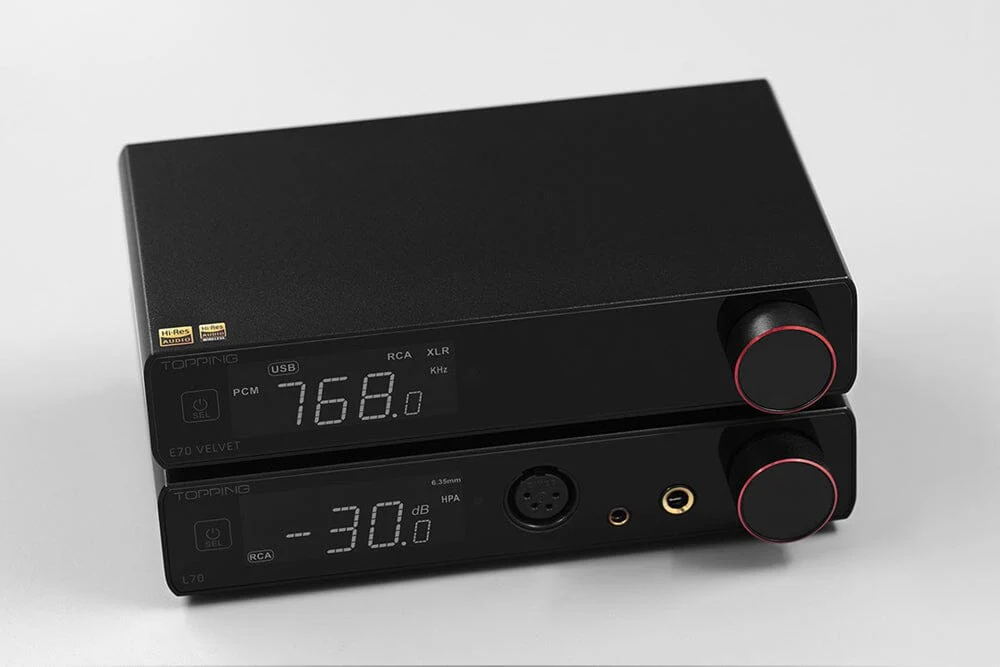 TOPPING E70 Velvet DAC+ L70 AMP + XLR Cable Combo - Image 3