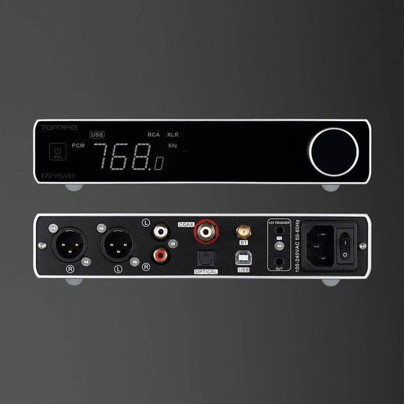 TOPPING E70 Velvet DAC + L70 HPA + PA7 / PA7 Plus AMP + XLR Cable Combo - Image 4