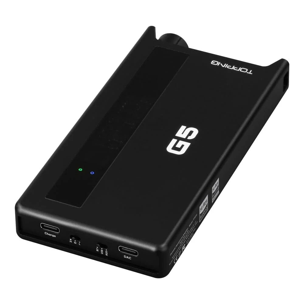 TOPPING G5 LDAC Audio Built-in NFCA HPA Portable Bluetooth DAC & AMP - Image 10