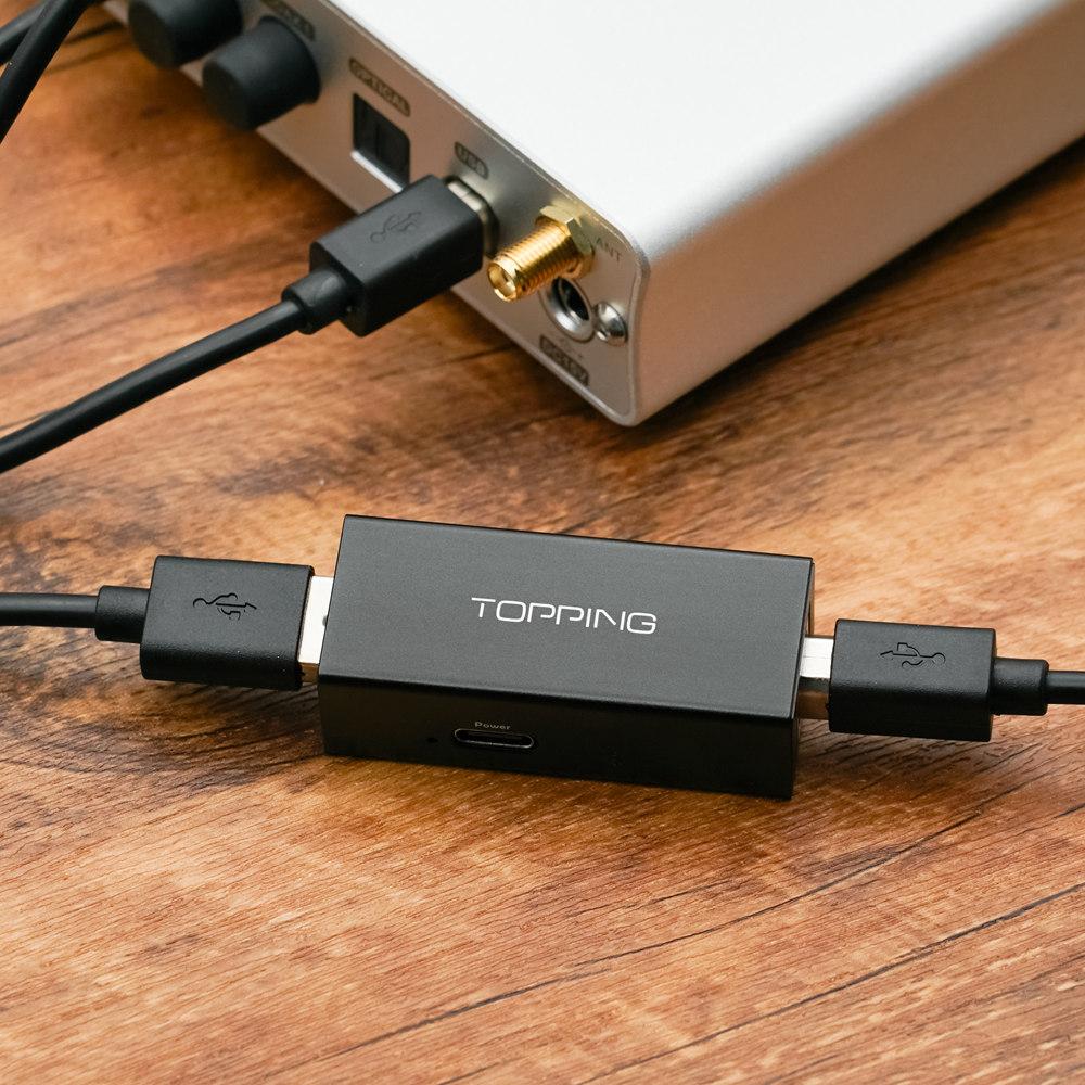 TOPPING HS01 USB 2.0 High Speed Audio Isolator - Image 2