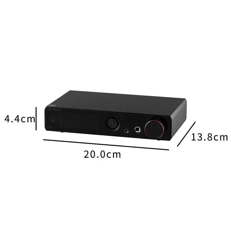 TOPPING L70 Full Balanced NFCA Headphone Amplifier 4Pin XLR/4.4 Balanced/6.35mm SE Output Amp With Remote Control - Image 3