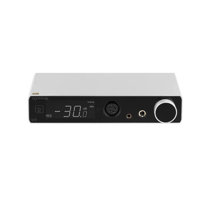 TOPPING L70 Full Balanced NFCA Headphone Amplifier 4Pin XLR/4.4 Balanced/6.35mm SE Output Amp With Remote Control - Image 7