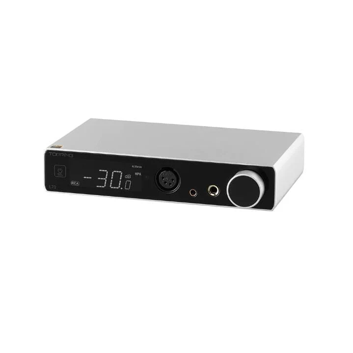 TOPPING L70 Full Balanced NFCA Headphone Amplifier 4Pin XLR/4.4 Balanced/6.35mm SE Output Amp With Remote Control - Image 9