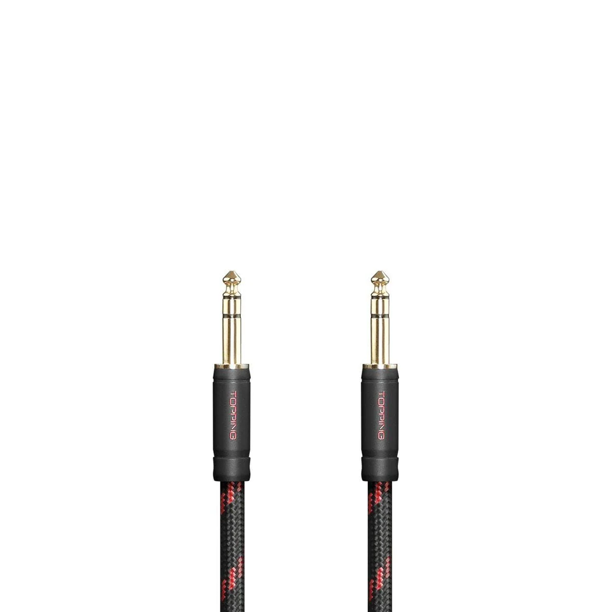 TOPPING TCT1 6.35mm TRS to 6.35mm TRS Balanced Copper Cable OCC (Pair) - Image 3