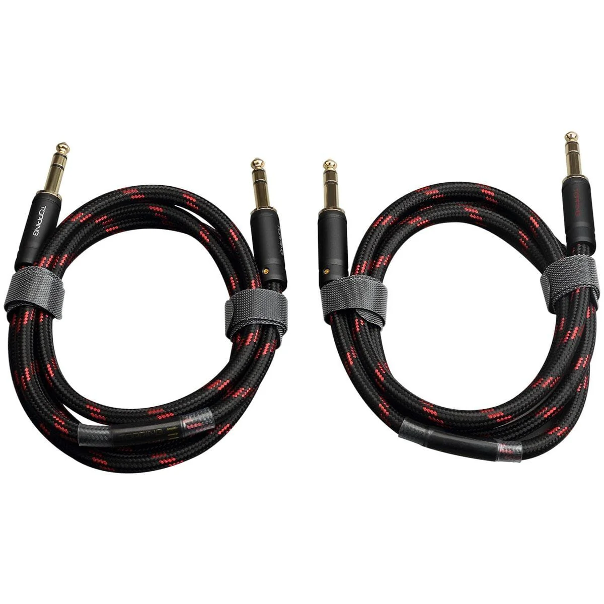 TOPPING TCT1 6.35mm TRS to 6.35mm TRS Balanced Copper Cable OCC (Pair) - Image 9