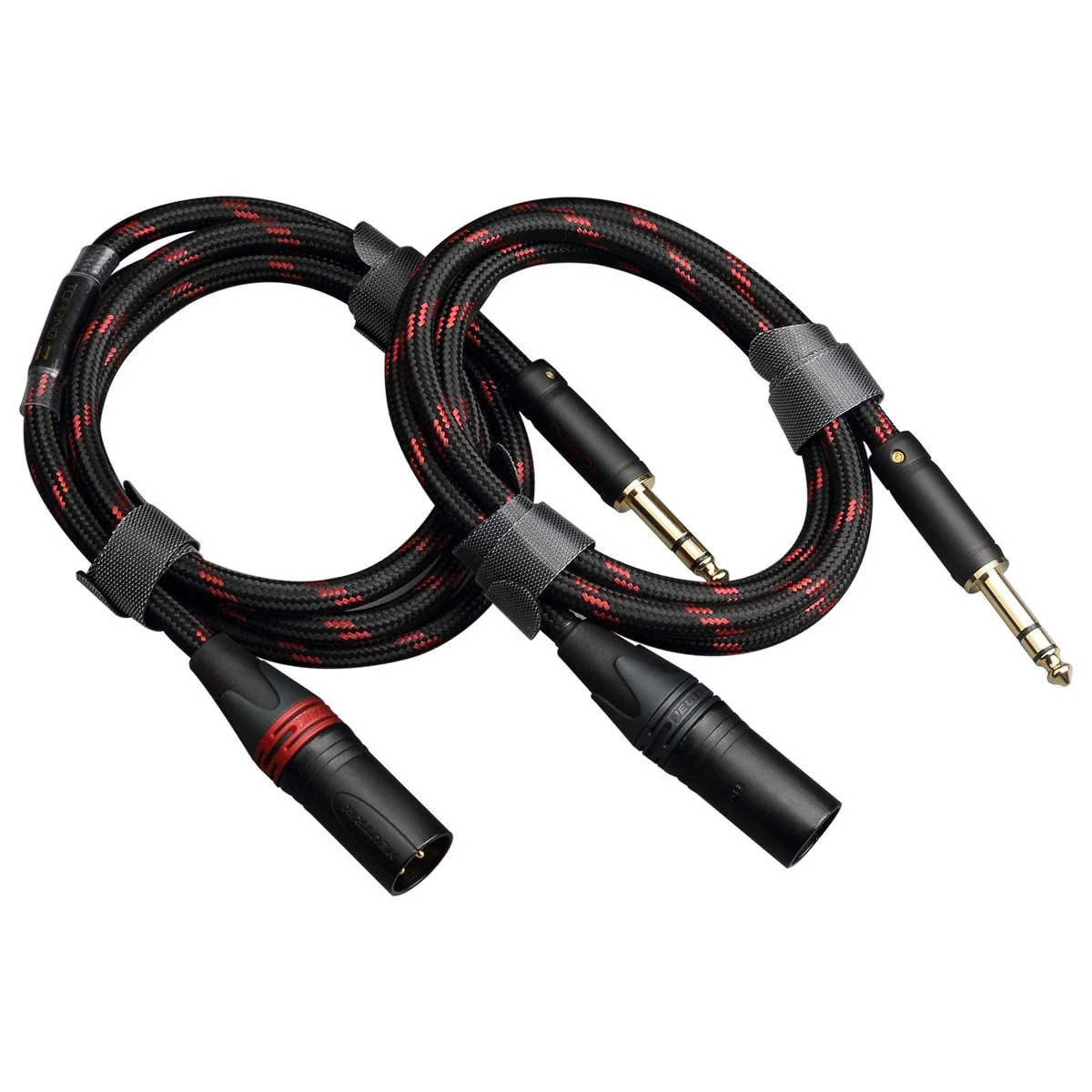 TOPPING TCT2 3-Pin Male XLR to 6.35mm TRS Balanced Copper Cable OCC (Pair) - Image 9