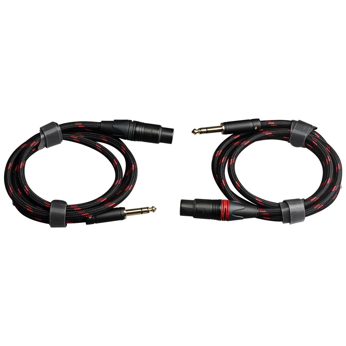 TOPPING TCT3 6.35mm TRS to 3-Pin Female XLR Balanced Copper Cable OCC (Pair) - Image 8