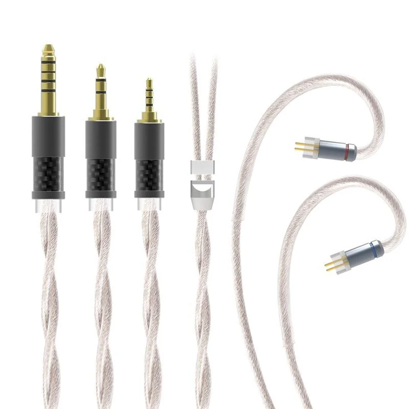 TRI 2 Core Grace-S 630 Srands High-end Earphone Silver Upgrade Cable - Image 16