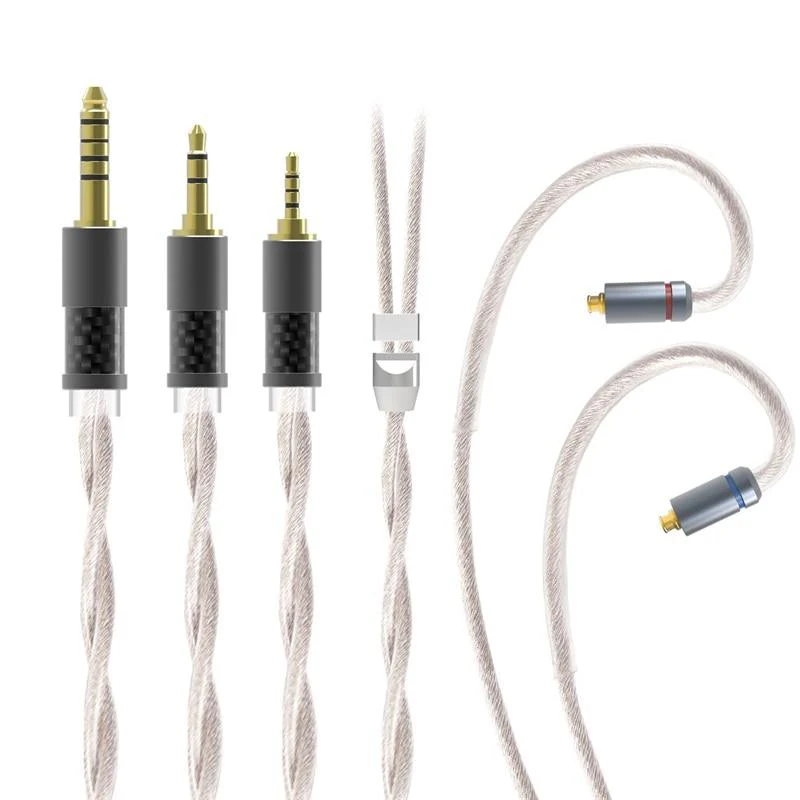 TRI 2 Core Grace-S 630 Srands High-end Earphone Silver Upgrade Cable - Image 8