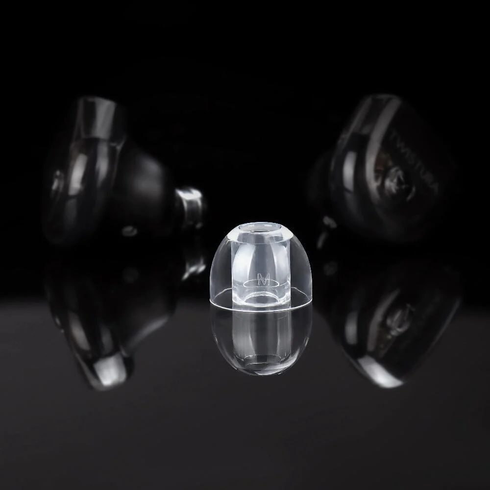 TWISTURA Stars Crystal-Clear Liquid Silicone Eartips For 4.2mm-6mm Nozzle - Image 4