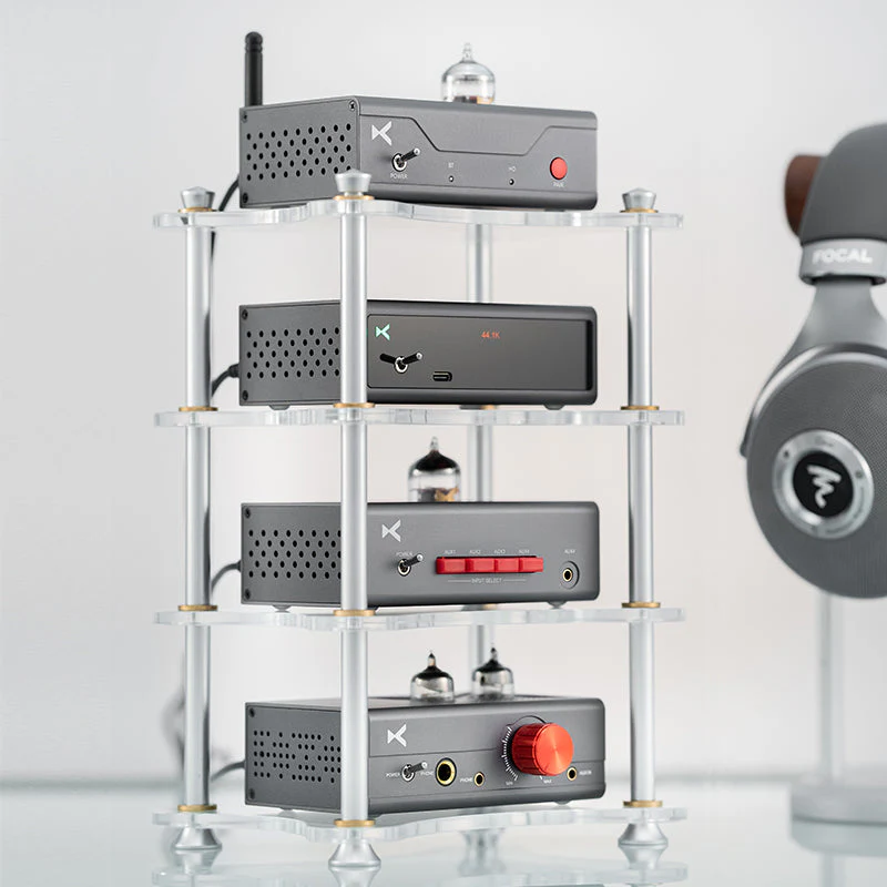 xDuoo X-R01 Multilayer Acrylic HiFi Rack For Small Amps & DACs - Image 7