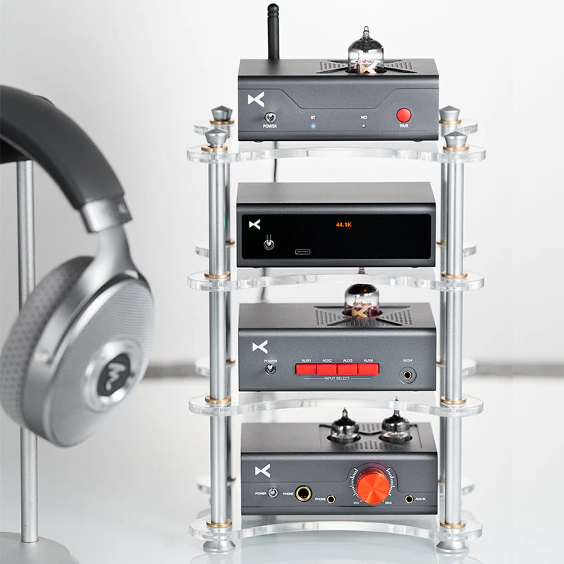 xDuoo X-R01 Multilayer Acrylic HiFi Rack For Small Amps & DACs - Image 8