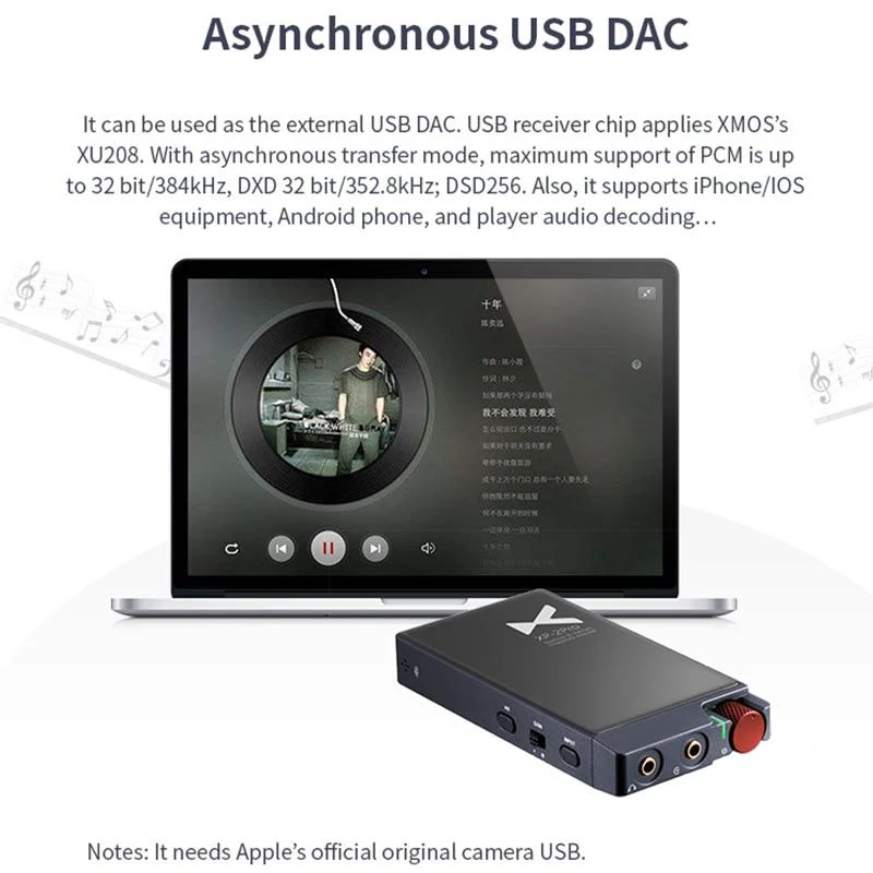 xDuoo XP-2 Pro (XP2 Pro)  Bluetooth 5.0 USB DAC Headphone Amplifier AMP - Image 6